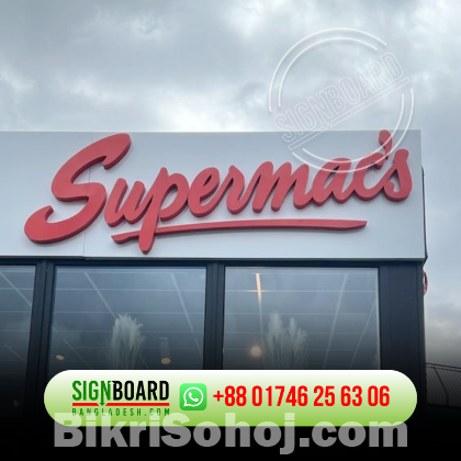 Professional Stainless Steel Sign Board Manufacturer